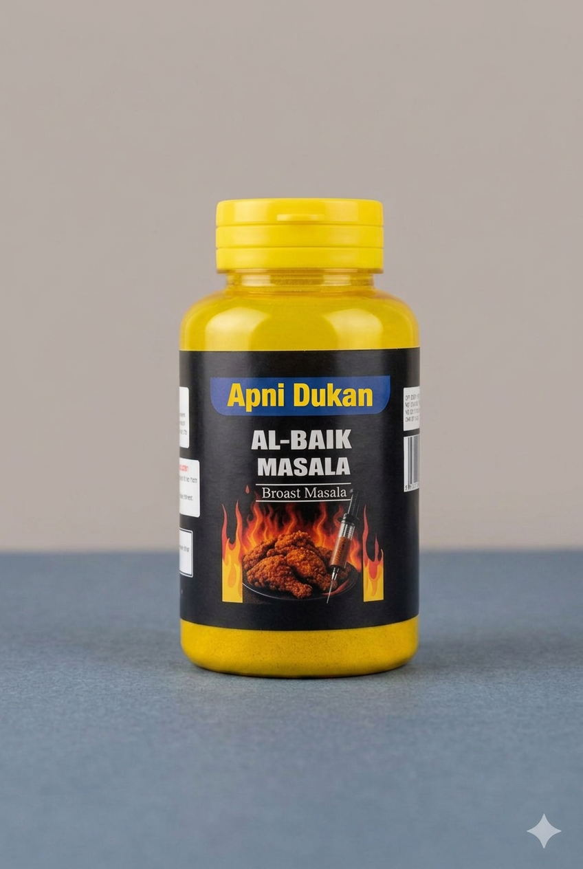 APNi Dukan AL-BAIK MASALA (Broast Masala) – 5KG Chicken Pack + Free Delivery