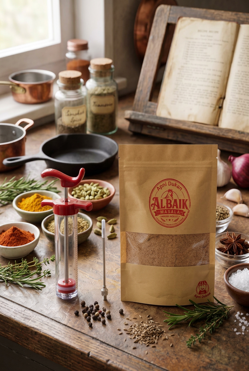 APNi Dukan AL-BAIK MASALA + INJECTOR COMBO (2-in-1 Deal)
